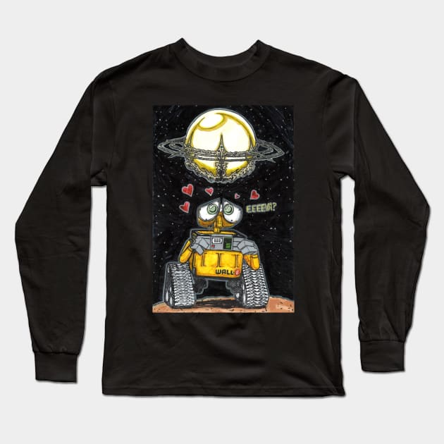 Wrong EVE Long Sleeve T-Shirt by AnalogArtByAdam